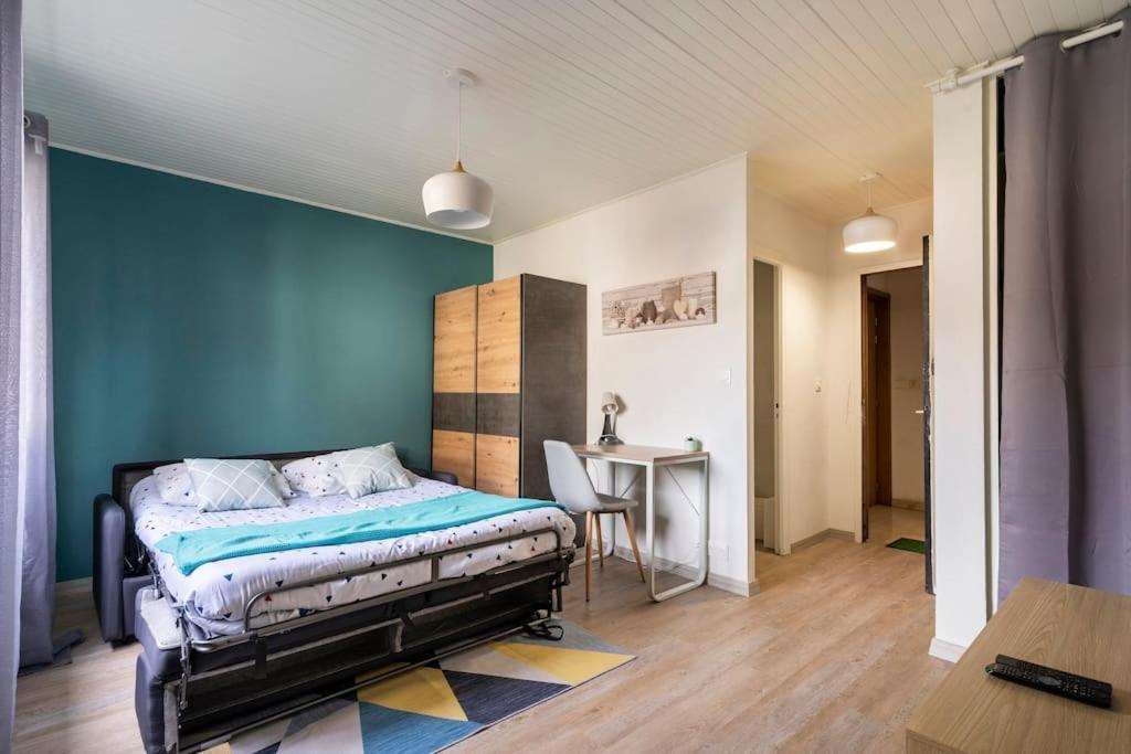 Studio Cosy Proche Du Centre + Parking Gratuit Cluses Eksteriør bilde