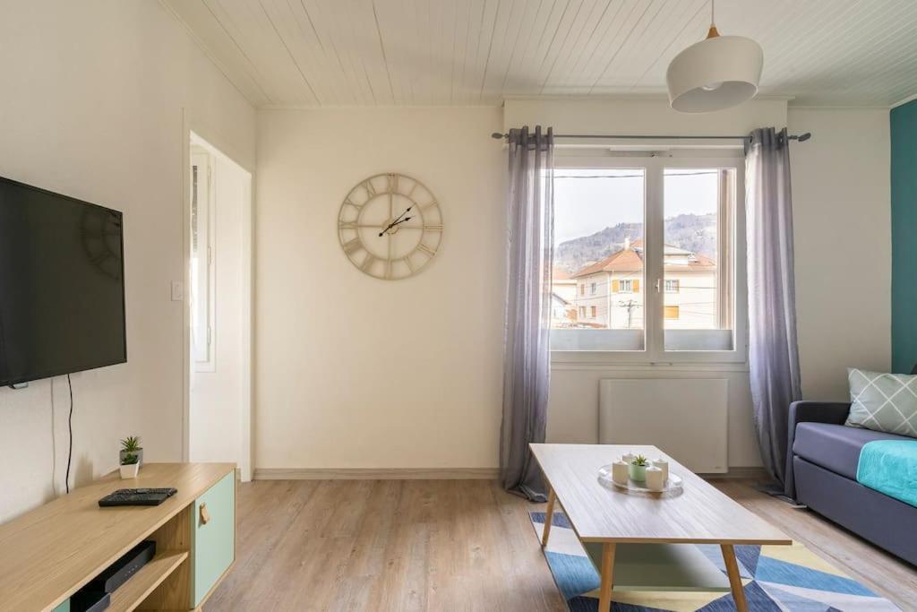 Studio Cosy Proche Du Centre + Parking Gratuit Cluses Eksteriør bilde