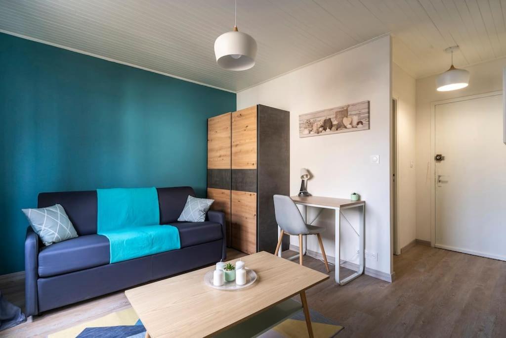 Studio Cosy Proche Du Centre + Parking Gratuit Cluses Eksteriør bilde