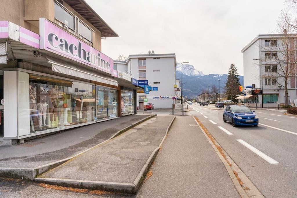 Studio Cosy Proche Du Centre + Parking Gratuit Cluses Eksteriør bilde